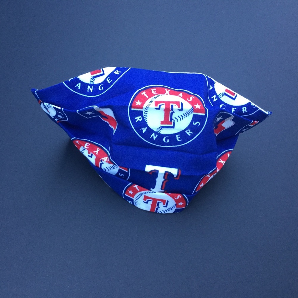 Texas Rangers cute mask with its colors